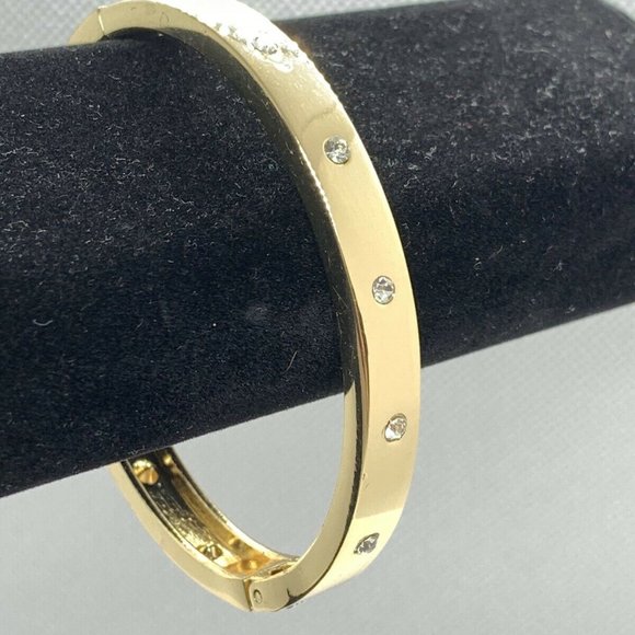 Bangle Hinge Crystal Bracelet - Picture 1 of 2